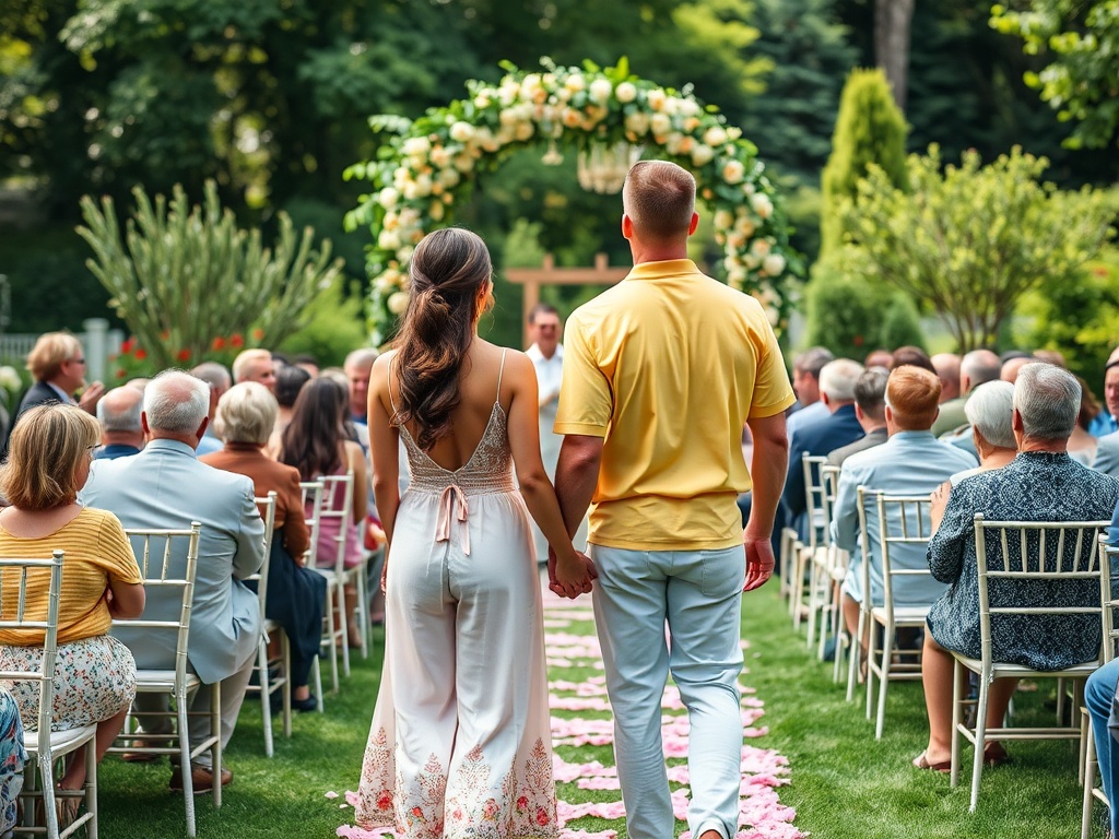 lapizzata | Cum să îți îmbraci partenerul pentru o nuntă de vară