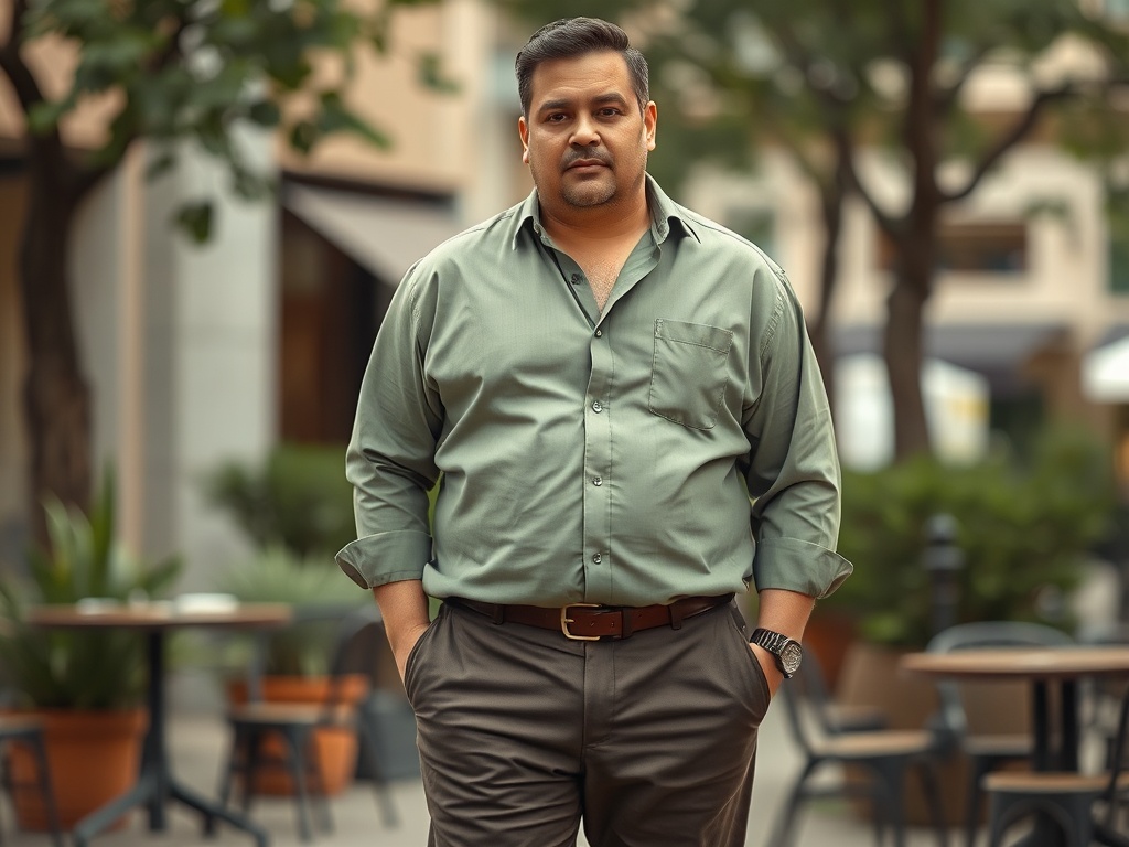 lapizzata | Modă pentru bărbați cu abdomen voluminos