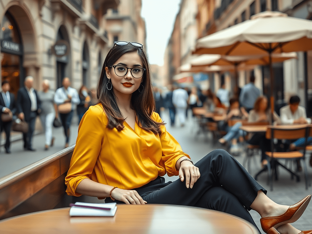 lapizzata | Outfituri de zi cu galben mustard