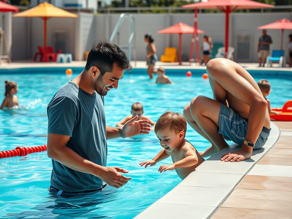 lapizzata | Cum să alegi un grad de adâncime sigur pentru bebe în piscină